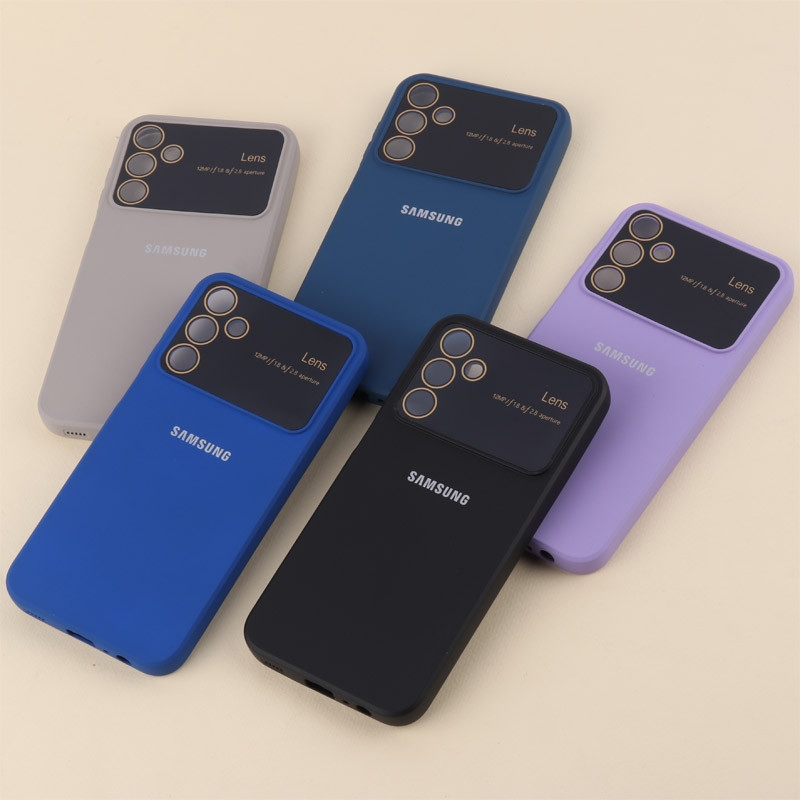 قاب سیلیکونی Lens Aperture محافظ لنزدار Samsung Galaxy A15