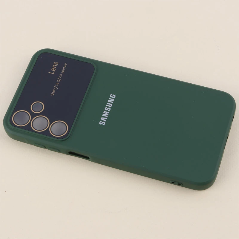 قاب سیلیکونی Lens Aperture محافظ لنزدار Samsung Galaxy A15