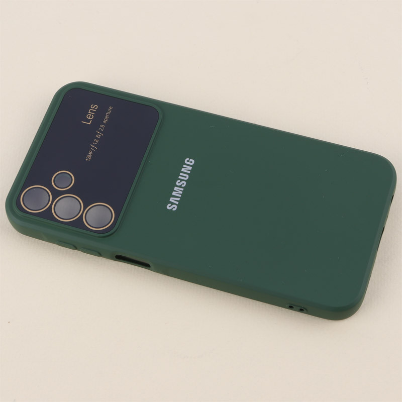 قاب سیلیکونی Lens Aperture محافظ لنزدار Samsung Galaxy A15