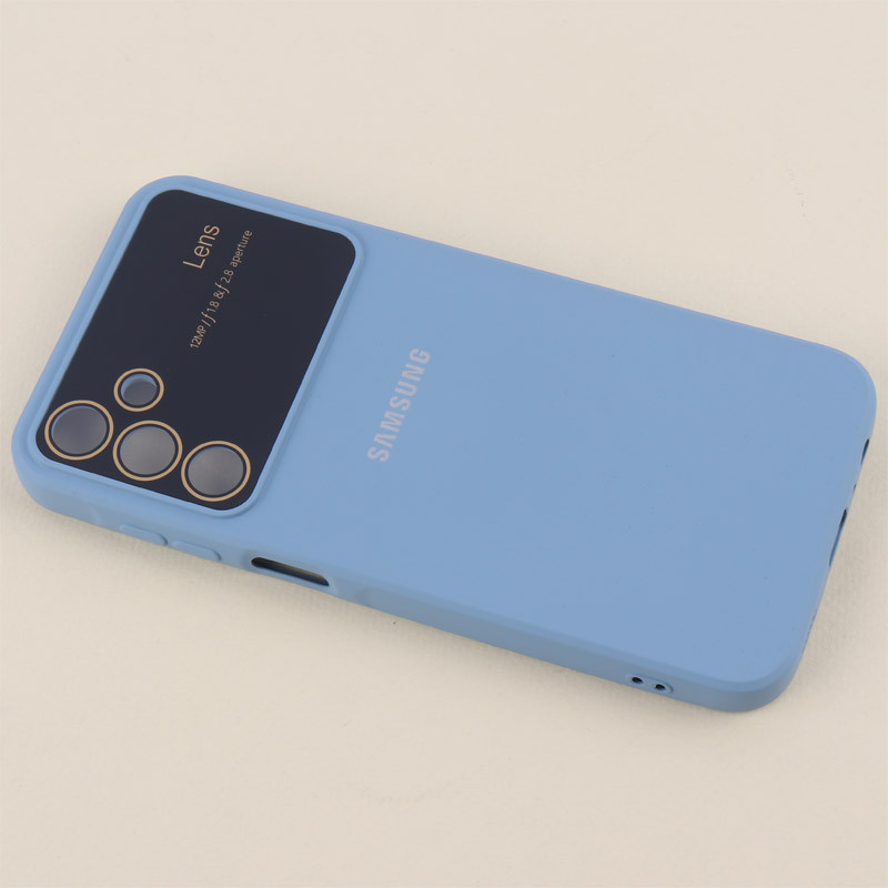 قاب سیلیکونی Lens Aperture محافظ لنزدار Samsung Galaxy A15