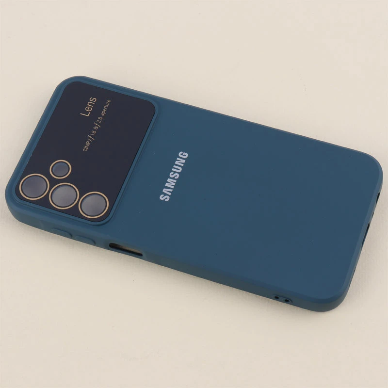 قاب سیلیکونی Lens Aperture محافظ لنزدار Samsung Galaxy A15