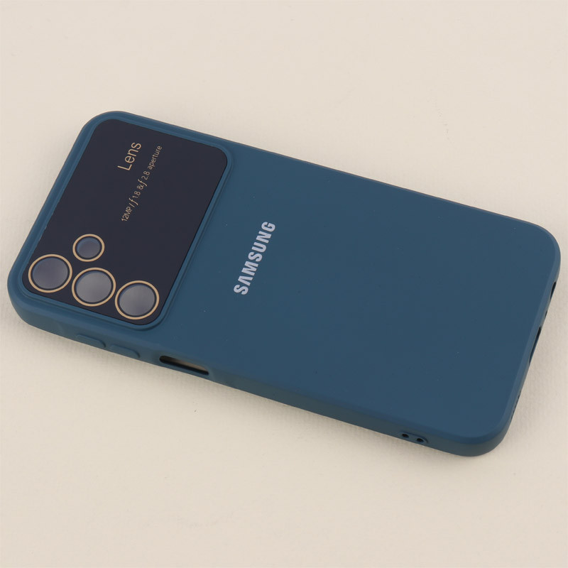 قاب سیلیکونی Lens Aperture محافظ لنزدار Samsung Galaxy A15