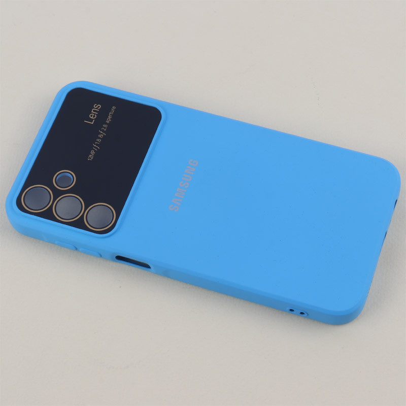 قاب سیلیکونی Lens Aperture محافظ لنزدار Samsung Galaxy A15