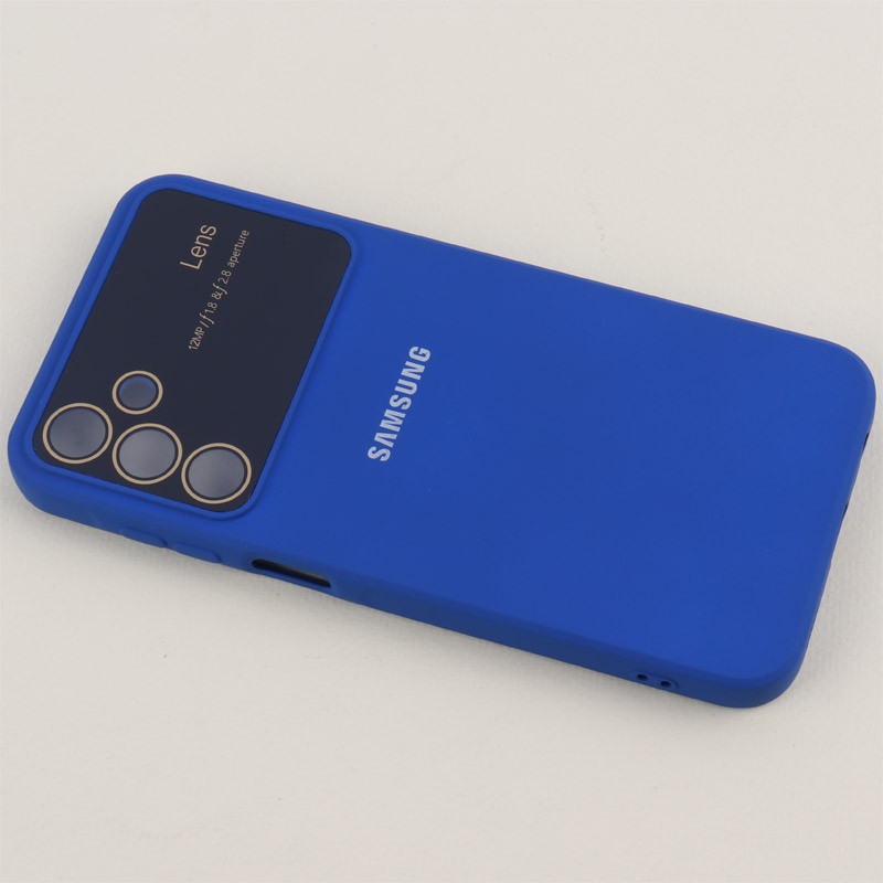 قاب سیلیکونی Lens Aperture محافظ لنزدار Samsung Galaxy A15