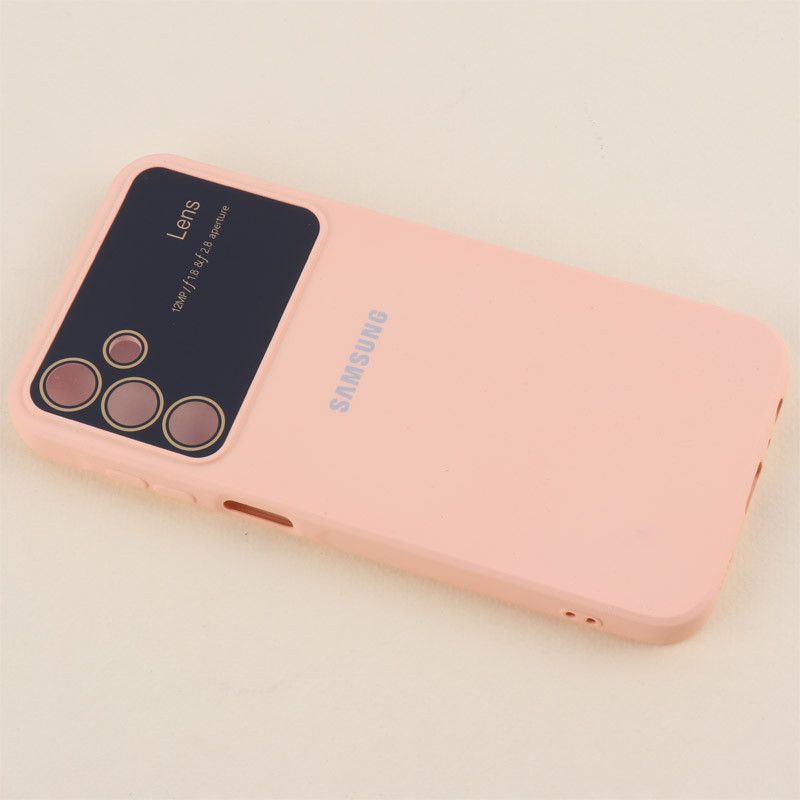 قاب سیلیکونی Lens Aperture محافظ لنزدار Samsung Galaxy A15