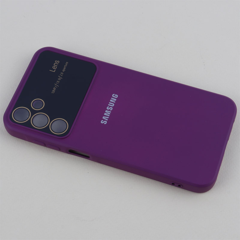 قاب سیلیکونی Lens Aperture محافظ لنزدار Samsung Galaxy A15