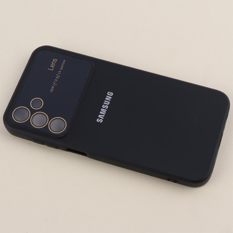 قاب سیلیکونی Lens Aperture محافظ لنزدار Samsung Galaxy A15