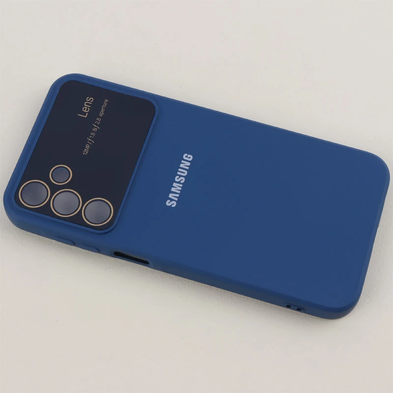 قاب سیلیکونی Lens Aperture محافظ لنزدار Samsung Galaxy A15