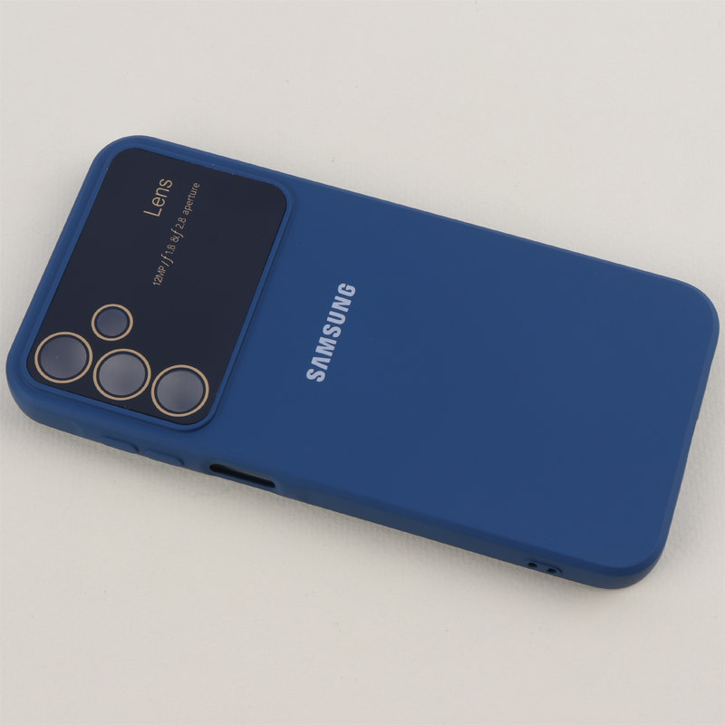 قاب سیلیکونی Lens Aperture محافظ لنزدار Samsung Galaxy A15