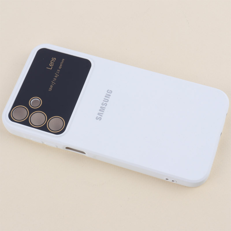 قاب سیلیکونی Lens Aperture محافظ لنزدار Samsung Galaxy A15