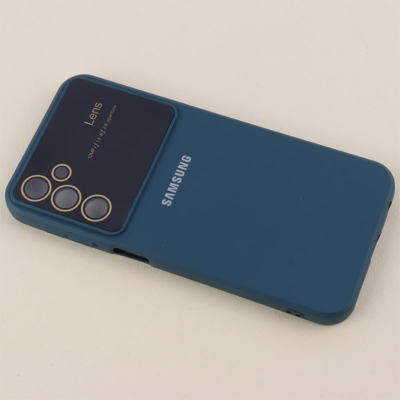 قاب سیلیکونی Lens Aperture محافظ لنزدار Samsung Galaxy A24 4G