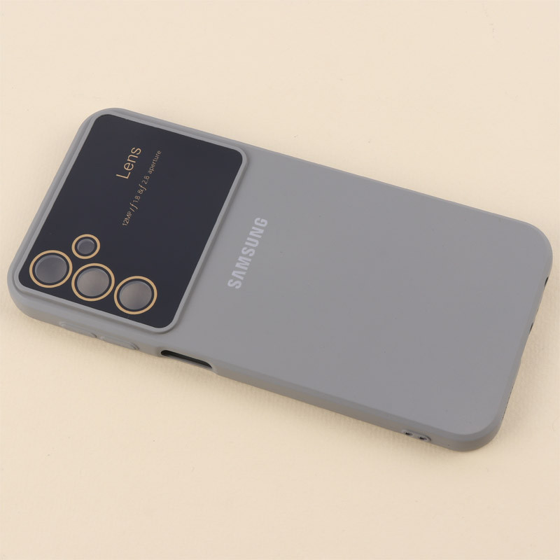 قاب سیلیکونی Lens Aperture محافظ لنزدار Samsung Galaxy A24 4G