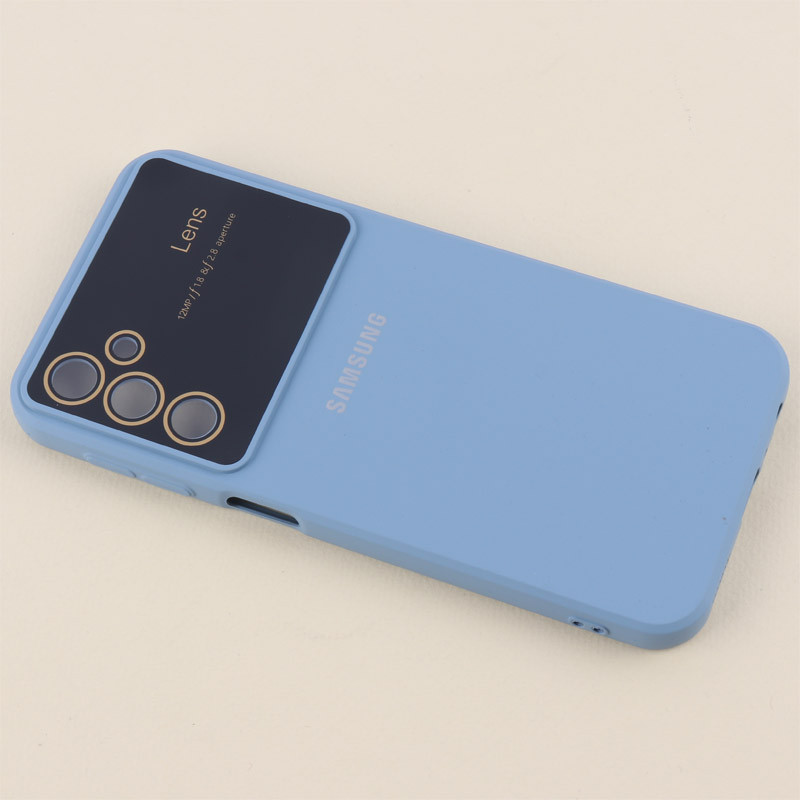 قاب سیلیکونی Lens Aperture محافظ لنزدار Samsung Galaxy A24 4G