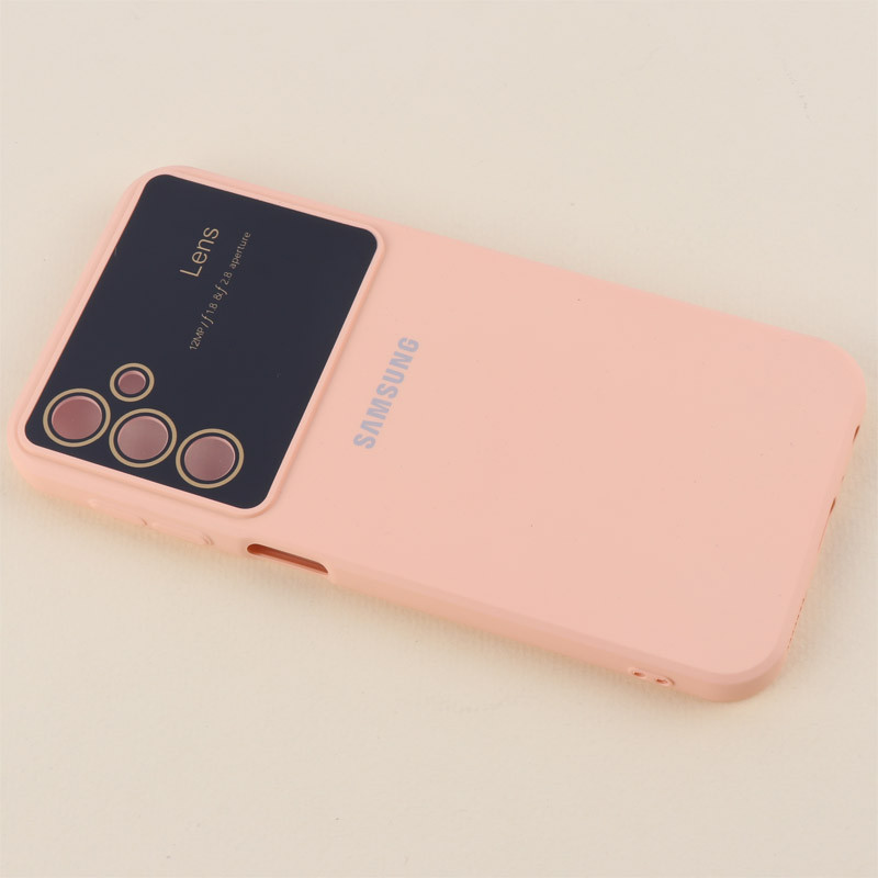 قاب سیلیکونی Lens Aperture محافظ لنزدار Samsung Galaxy A24 4G