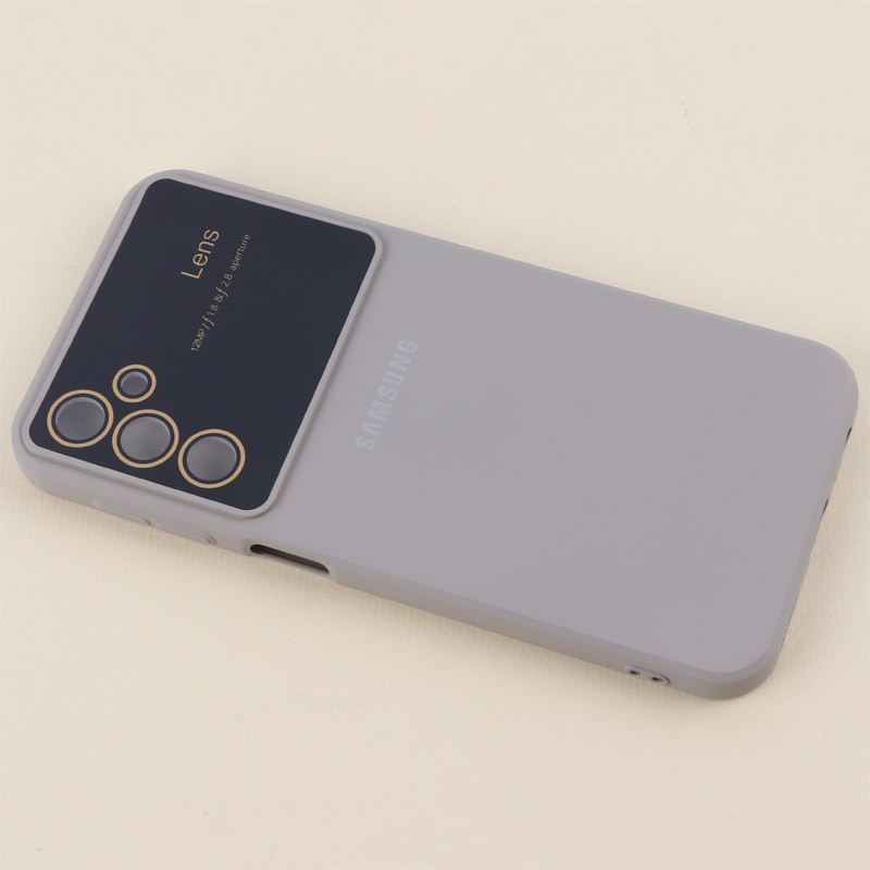 قاب سیلیکونی Lens Aperture محافظ لنزدار Samsung Galaxy A24 4G