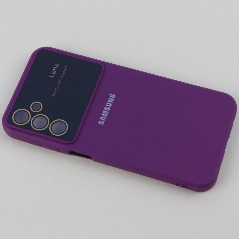 قاب سیلیکونی Lens Aperture محافظ لنزدار Samsung Galaxy A24 4G