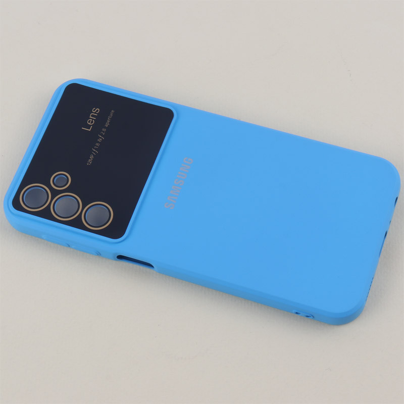 قاب سیلیکونی Lens Aperture محافظ لنزدار Samsung Galaxy A24 4G