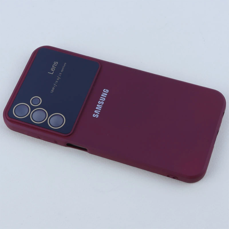 قاب سیلیکونی Lens Aperture محافظ لنزدار Samsung Galaxy A24 4G