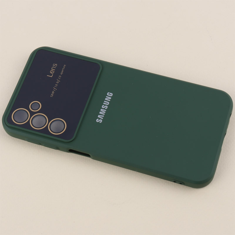 قاب سیلیکونی Lens Aperture محافظ لنزدار Samsung Galaxy A24 4G