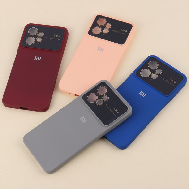 قاب سیلیکونی Lens Aperture محافظ لنزدار Xiaomi Redmi Note 12 4G