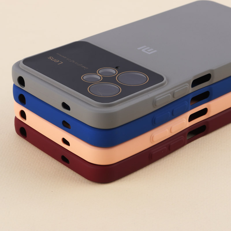 قاب سیلیکونی Lens Aperture محافظ لنزدار Xiaomi Redmi Note 12 4G
