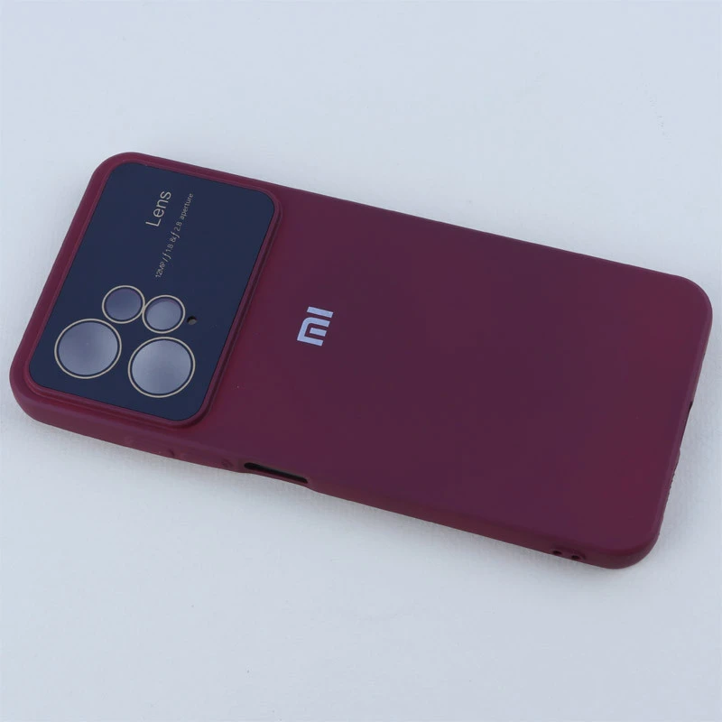 قاب سیلیکونی Lens Aperture محافظ لنزدار Xiaomi Redmi Note 12 4G
