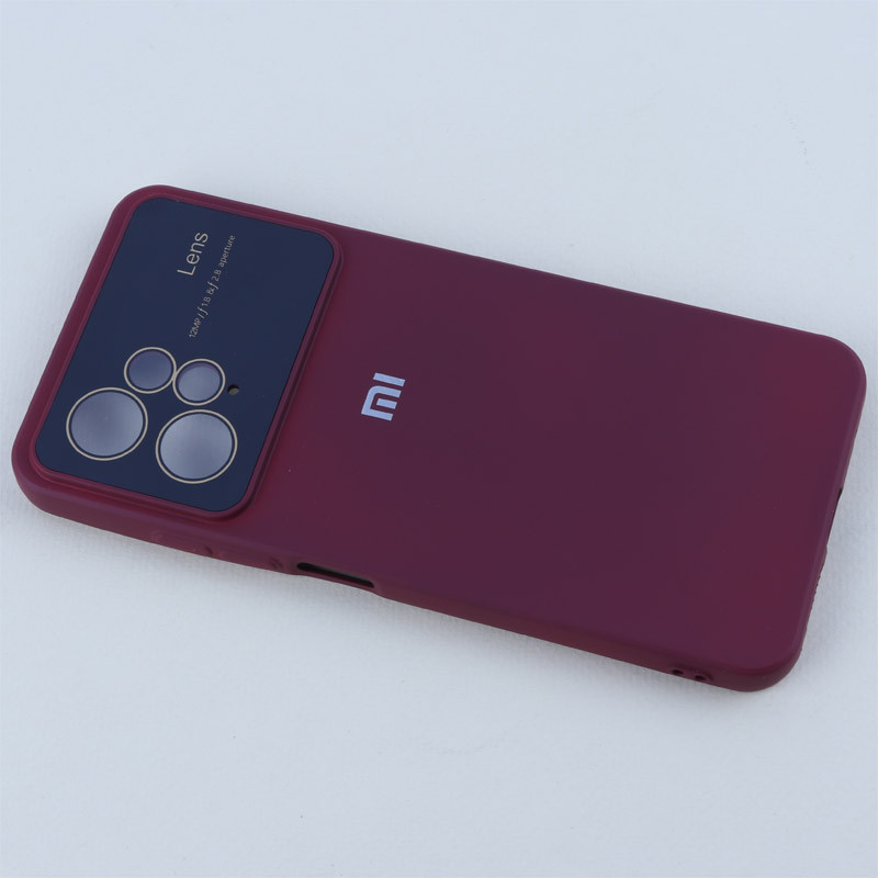 قاب سیلیکونی Lens Aperture محافظ لنزدار Xiaomi Redmi Note 12 4G