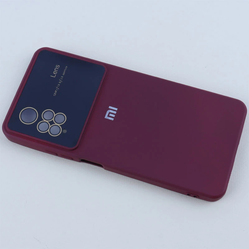قاب سیلیکونی Lens Aperture محافظ لنزدار Xiaomi Redmi Note 12 Pro 4G