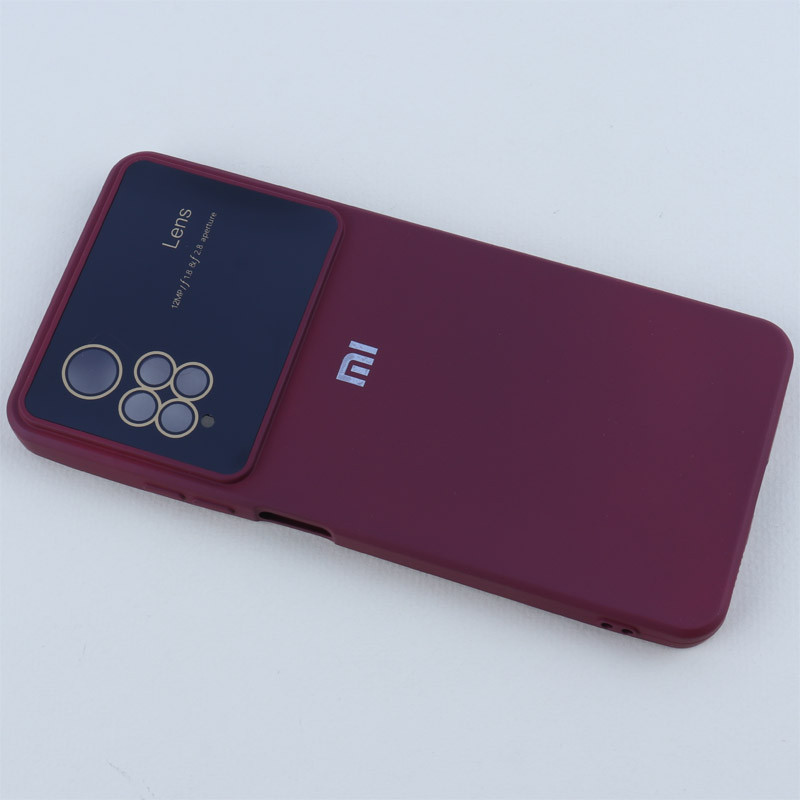 قاب سیلیکونی Lens Aperture محافظ لنزدار Xiaomi Redmi Note 12 Pro 4G