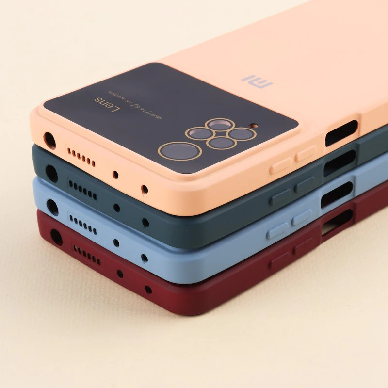 قاب سیلیکونی Lens Aperture محافظ لنزدار Xiaomi Redmi Note 12 Pro 4G