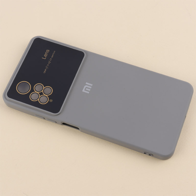 قاب سیلیکونی Lens Aperture محافظ لنزدار Xiaomi Redmi Note 12 Pro 4G