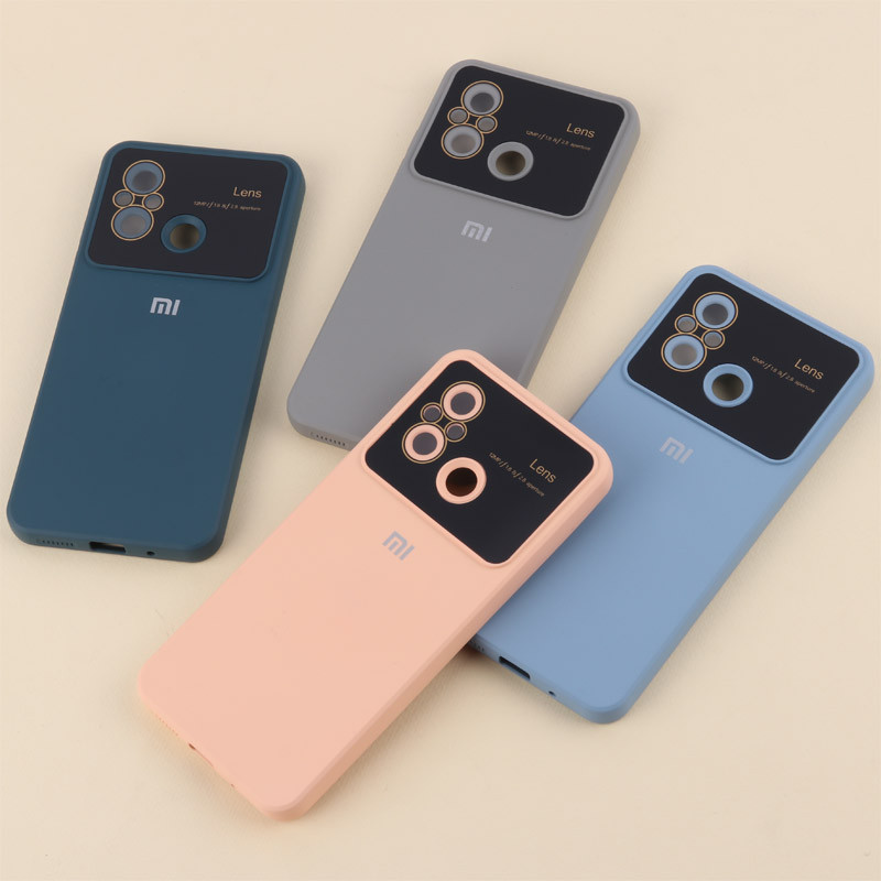 قاب سیلیکونی Lens Aperture محافظ لنزدار Xiaomi Redmi 12C