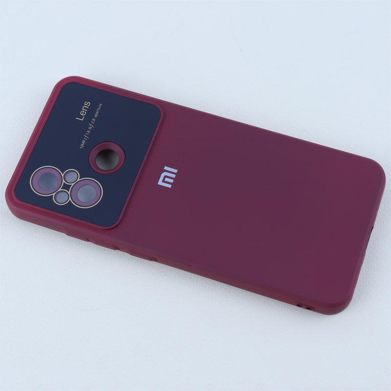 قاب سیلیکونی Lens Aperture محافظ لنزدار Xiaomi Redmi 12C