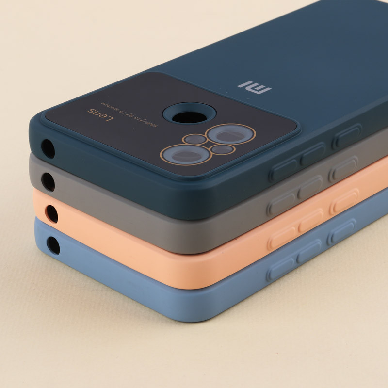 قاب سیلیکونی Lens Aperture محافظ لنزدار Xiaomi Redmi 12C