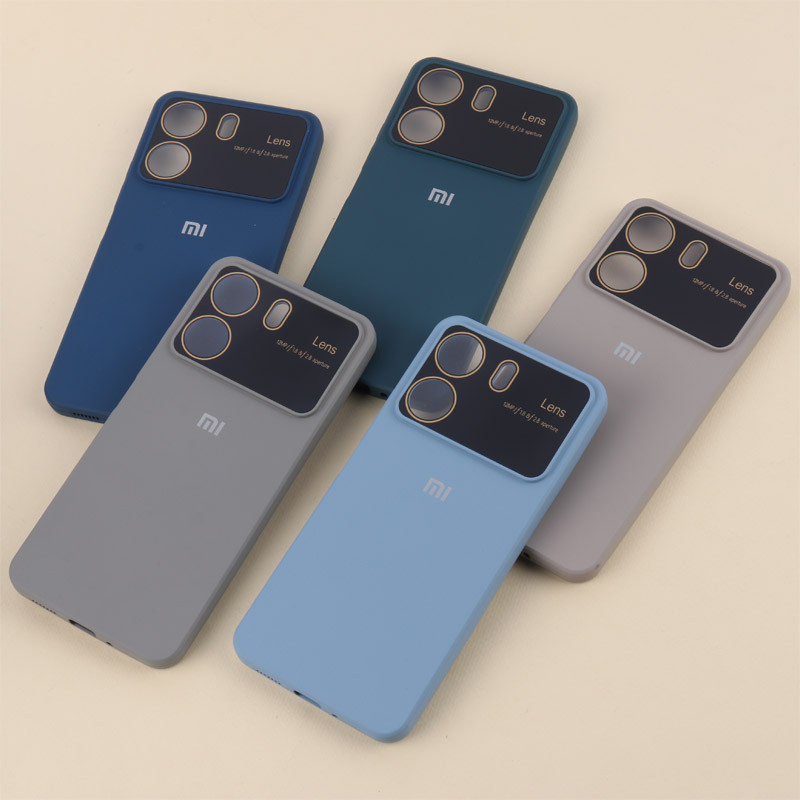 قاب سیلیکونی Lens Aperture محافظ لنزدار Xiaomi Redmi 13C / Poco C65