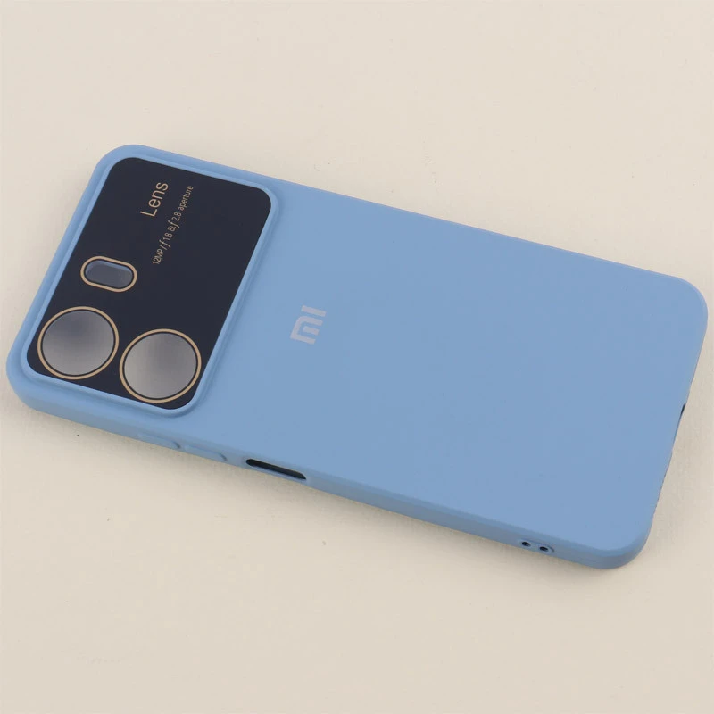 قاب سیلیکونی Lens Aperture محافظ لنزدار Xiaomi Redmi 13C / Poco C65