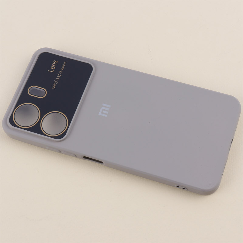 قاب سیلیکونی Lens Aperture محافظ لنزدار Xiaomi Redmi 13C / Poco C65