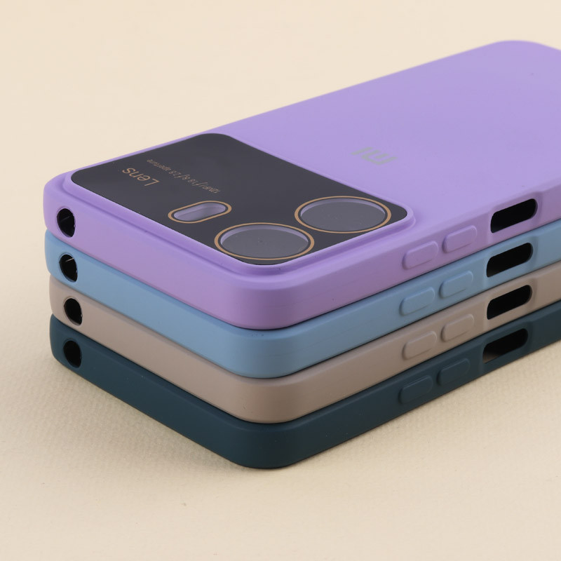 قاب سیلیکونی Lens Aperture محافظ لنزدار Xiaomi Redmi 13C / Poco C65