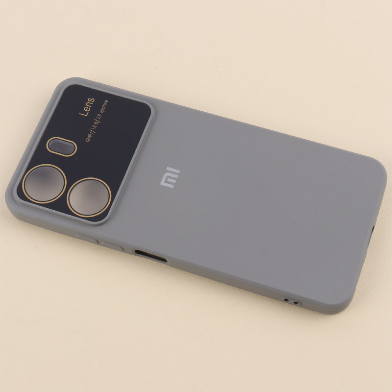 قاب سیلیکونی Lens Aperture محافظ لنزدار Xiaomi Redmi 13C / Poco C65