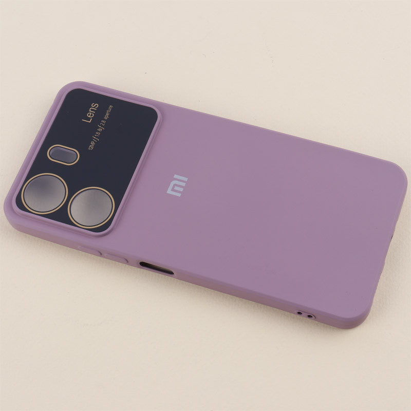 قاب سیلیکونی Lens Aperture محافظ لنزدار Xiaomi Redmi 13C / Poco C65