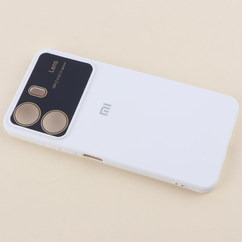 قاب سیلیکونی Lens Aperture محافظ لنزدار Xiaomi Redmi 13C / Poco C65