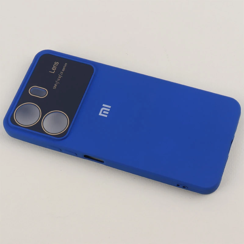 قاب سیلیکونی Lens Aperture محافظ لنزدار Xiaomi Redmi 13C / Poco C65
