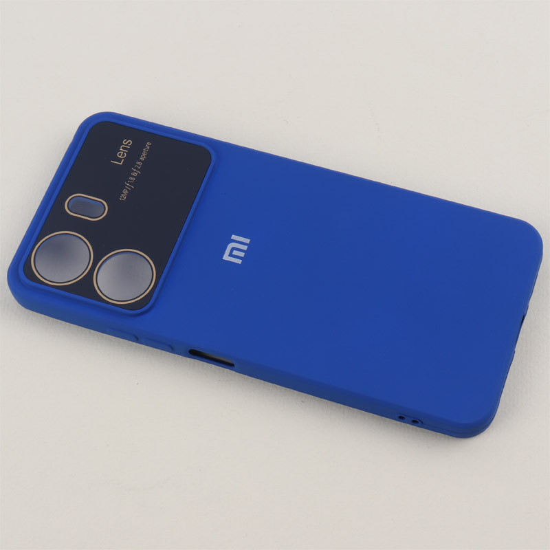 قاب سیلیکونی Lens Aperture محافظ لنزدار Xiaomi Redmi 13C / Poco C65