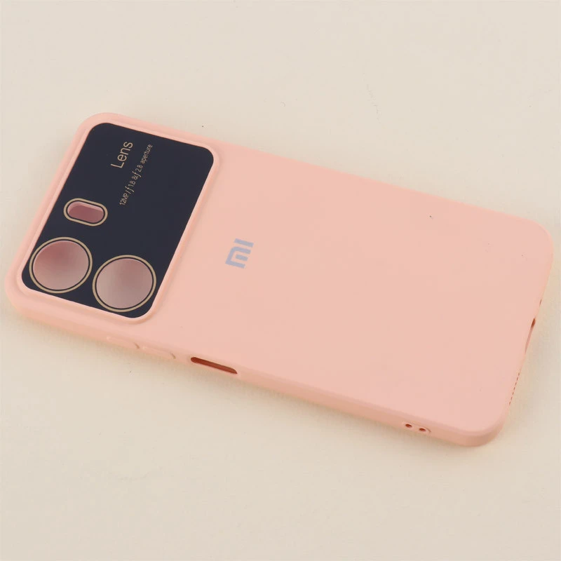 قاب سیلیکونی Lens Aperture محافظ لنزدار Xiaomi Redmi 13C / Poco C65