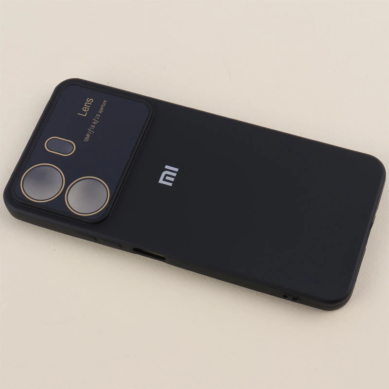 قاب سیلیکونی Lens Aperture محافظ لنزدار Xiaomi Redmi 13C / Poco C65