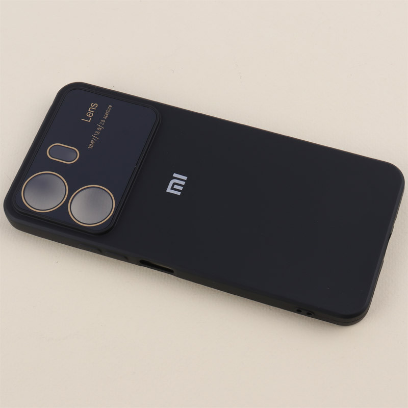 قاب سیلیکونی Lens Aperture محافظ لنزدار Xiaomi Redmi 13C / Poco C65