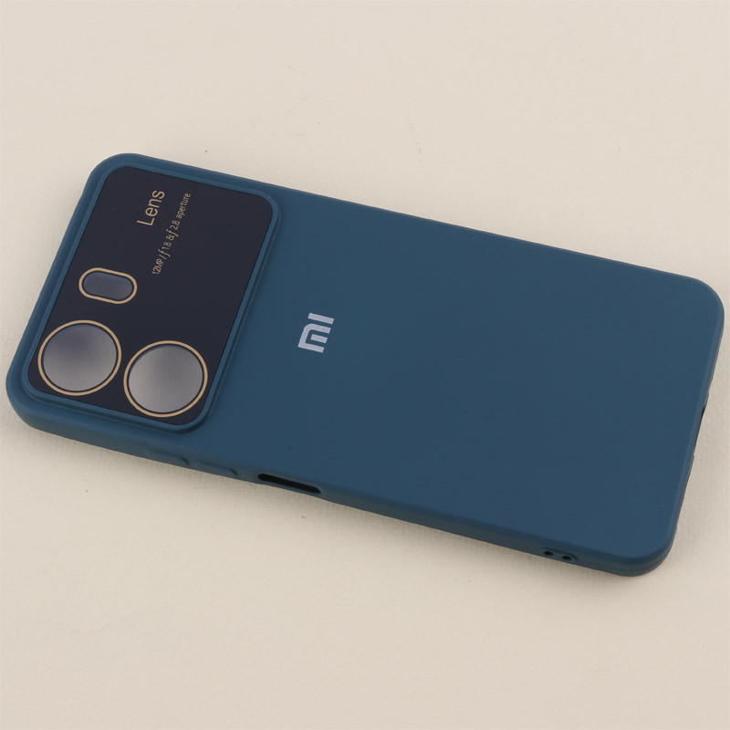 قاب سیلیکونی Lens Aperture محافظ لنزدار Xiaomi Redmi 13C / Poco C65