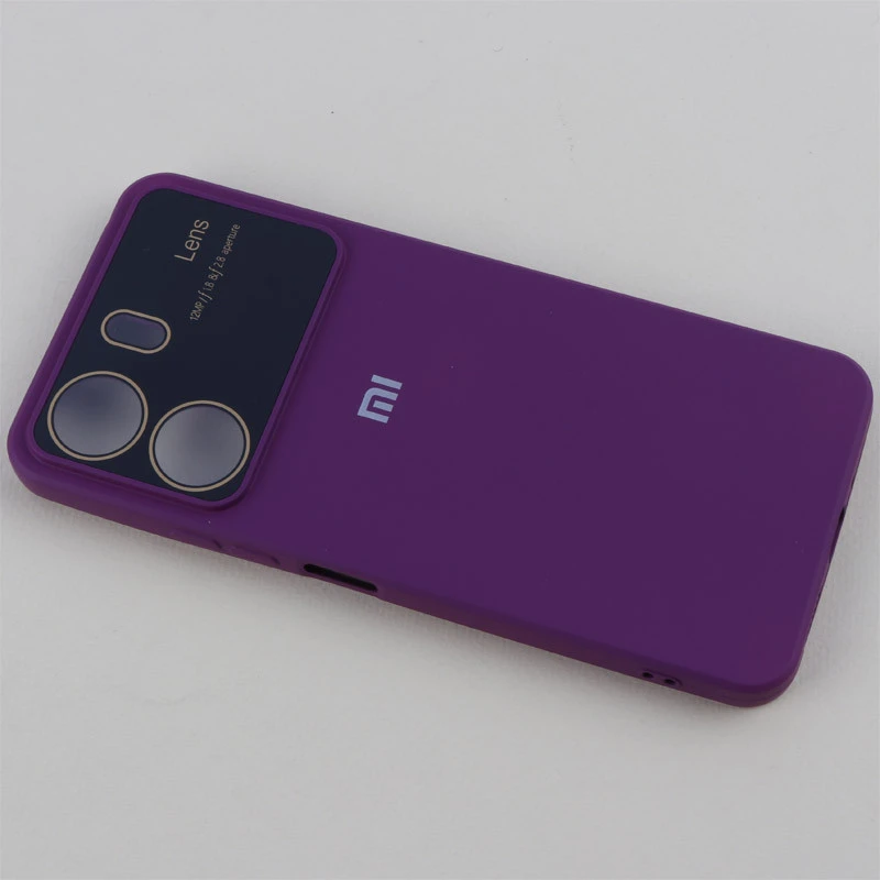 قاب سیلیکونی Lens Aperture محافظ لنزدار Xiaomi Redmi 13C / Poco C65