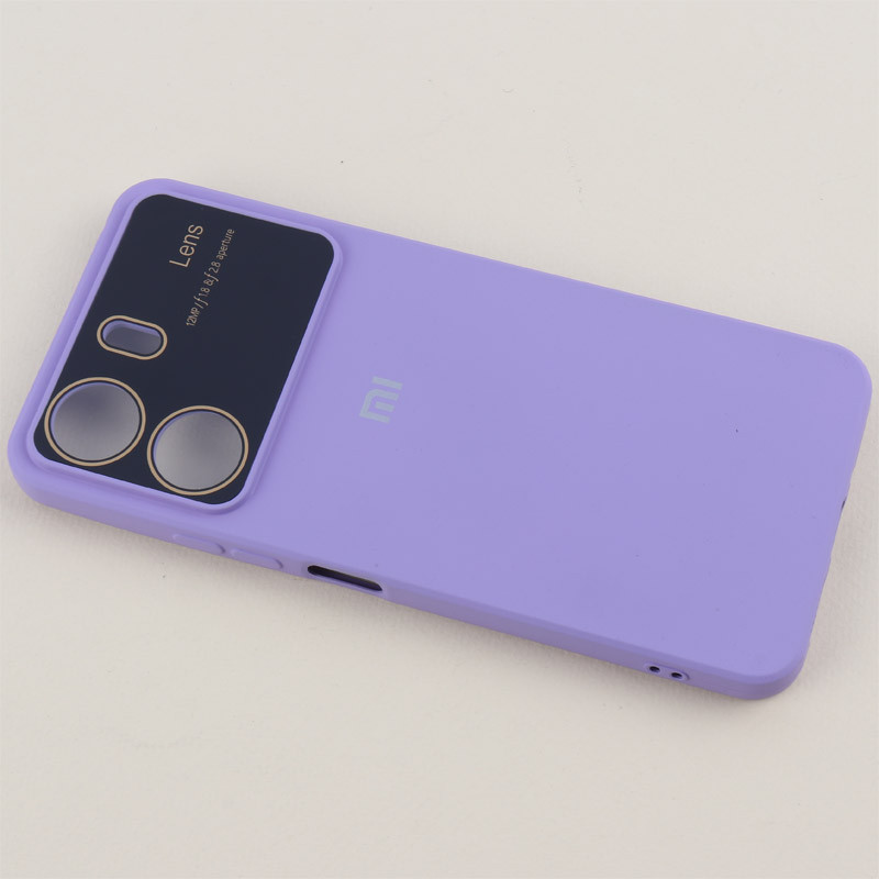 قاب سیلیکونی Lens Aperture محافظ لنزدار Xiaomi Redmi 13C / Poco C65