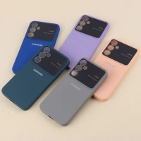 قاب سیلیکونی Lens Aperture محافظ لنزدار Samsung Galaxy S23 FE 5G